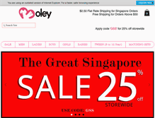 Tablet Screenshot of moleyapparels.com